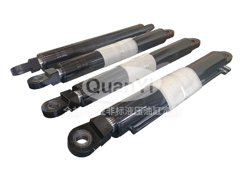 常州全益機(jī)械制造有限公司-單晶爐專(zhuān)用油缸 160/100-1100|大缸徑耐高溫液壓缸160/100-1100